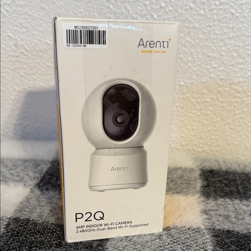 P2Q 4MP Indoor Wi-Fi Camera - White